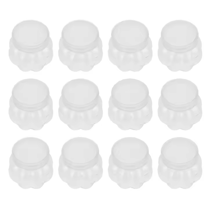 12 Uds. Contenedores de azúcar, galletas clasificadas, tarro de calabaza para mascotas, caja de dulces, raciones de Halloween - 1