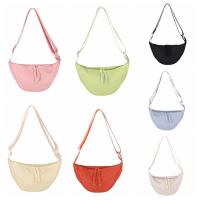 Bolso cruzado Hobo de nailon a la moda, bolso para las axilas, bolsos de un solo hombro, bolso de lona para ir al trabajo de estilo coreano, bolso de bola de masa Unisex - details 1