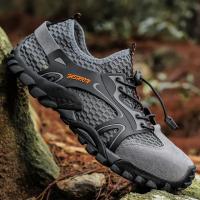Zapatos antideslizantes resistentes al desgaste para exteriores para Hombre, Zapatos de senderismo, zapatillas de senderismo para correr, Zapatos rápidos para exteriores para Hombre, Invierno - details 1