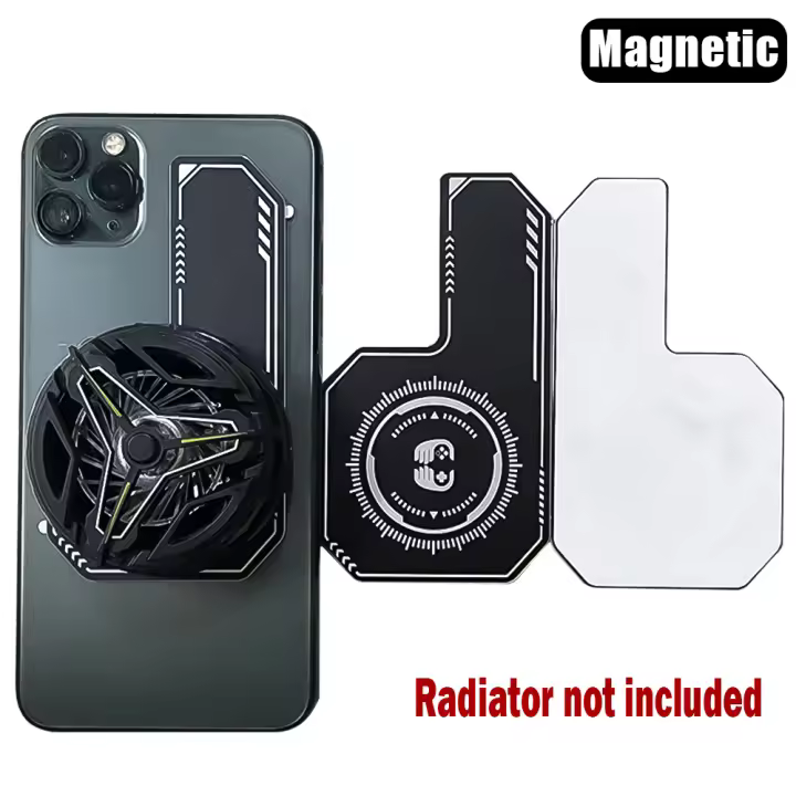 Placa de Enfriamiento de Teléfono Móvil de Verano Pegatina Radiador Magnética - 1