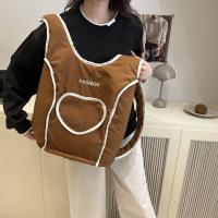 Mochila Kawaii Bordado de letras Love Vest, bolso escolar de nailon de Color sólido para estudiantes, bolso de estilo coreano, bolso de hombro para exteriores - details 15