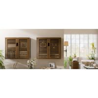 bambu armario pared baño