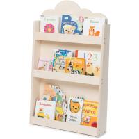 librería montessoriana para niños |   Estantes de 3 Alturas en Madera Natural |   Colocación Frontal de los Libros - details 0