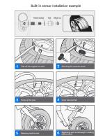 Sistema de Monitor de alarma de neumáticos de coche TPMS inteligente, pantalla de 4 sensores, advertencia de temperatura de presión de neumáticos inteligente Solar - details 19