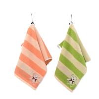 Toallas pequeñas de algodón para lavado de cara de jardín de infantes para niños, Jacquard de 32 hebras, Animal de dibujos animados, conejo - details 10