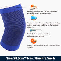 1Pair Sports Knee Brace Support Elastic Leg Compression Sleeve for Basketball Volleyball Running Walking Joint Pain Recovery - details 4