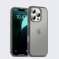 KEYSION-funda transparente mate para iPhone 16 Pro Max, carcasa trasera de silicona suave y transparente, a prueba de golpes, para iPhone 16 15 Pro Max - details 9