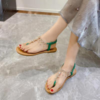 Sandalias de mujer de gran tamaño con diamantes de imitación nuevas de verano - details 18