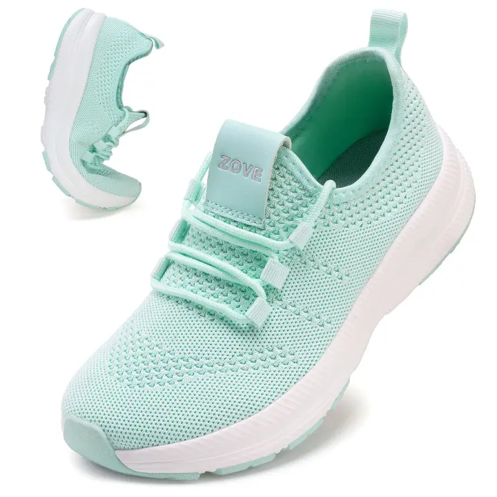 Zapatillas de Deporte Transpirables Ultra-Ligeras Zapatos de Carretera para Mujeres con Punta Ancha - 1