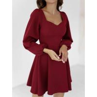 Vestido de noche elegante para mujer, nuevo vestido de manga larga de color sólido, vestidos de moda, promoción - details 17