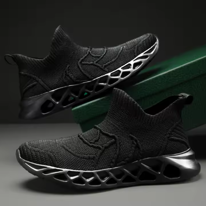 Zapatillas de correr para hombre, transpirables, ligeras, deportivas, para entrenamiento de gimnasia, zapatillas de deporte de moda - 1