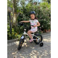 Bicicleta niño 4 años Bicicleta niña 4-6 años 14 Pulgadas Bici niños - Infantil con Pedales ruedines y Freno contrapedal Blanco - details 6