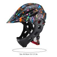 Cascos para niños ajustable transpirable rodillo equilibrio Bbike casco deportivo LED bicicleta montar Scooter casco completo para niños - details 1