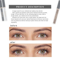 Kit de 6 Máscaras de Pestañas de Colores, Rímel de Fibra de Seda 3D - Impermeable Larga Duración y Volumen Longitud Rizado, Impermeable y Anti manchas 24h, Cosmético Maquillaje Mujeres - DNM - details 6