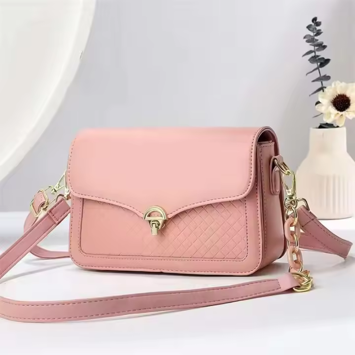 Bolso de mano de cuero de alta gama para mujer, bandolera de gran capacidad con cierre de cremallera, verano 22168 - 1