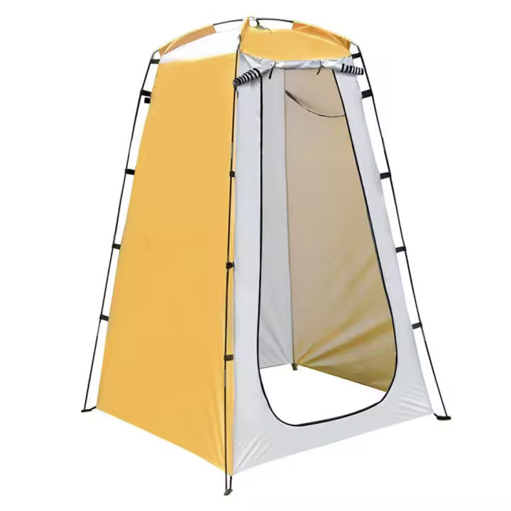 Tienda de ducha portátil para acampar, tienda de baño de privacidad de ducha, tienda de cambio plegable para playa al aire libre - 1