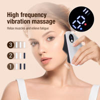 Masajeador corporal de calefacción eléctrica, tablero de raspado de vibración de Guasha, masaje de meridianos de cuello y espalda, herramienta de adelgazamiento de elevación de la piel de la cara - details 3