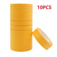 Cinta de Máscara Amarilla para Pintura de Coche 10pcs Spray Paint Ideal para Renovación Automotiva - details 3