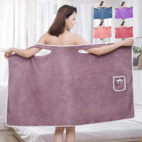 Toalla De Baño Para Mujer Y Niñas Toalla De Playa Y Spa Rápida Secado Ropa De Baño Toalla De Ducha Para Gimnasio Microfibra Sólida Máquina De Lavar - details 0