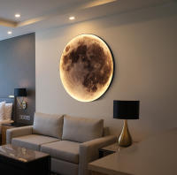 Lámparas de Pared LED Modernas Luz Interior de Placa de Luna para Decoración del Hogar - details 11