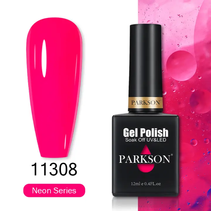 Parkson-esmalte de uñas de Gel semipermanente, color marrón caramelo, UV LED, serie vino tinto, capa superior Base de Gel, Otoño e Invierno - 1