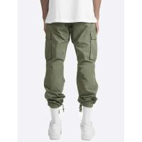 Temu Shein Pantalones Cargo para Hombre Deportes Color Sólido Cordón Multi-Bolsillo - details 12