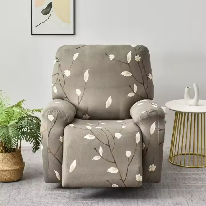 Fundas reclinables, funda elástica para sofá, fundas para sillas, Protector de muebles, funda para silla reclinable para mecedora - 1
