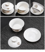 Un juego completo de tazas de té, un nuevo cuenco con tapa de alta gama para uso doméstico, juego combinado de lujo 2022 - details 9
