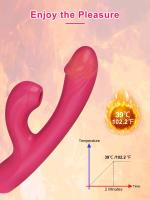 Vibrador de punto G para mujer, succionador de clítoris potente, estimulador de vacío de silicona, masturbación femenina, juguete sexual para pareja - details 2