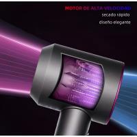 Secador de Pelo Profesional iónico Super Hair Dryer, Diseño Innovador de Ultima generación Sin Aspas, Peso y Tamaño Reducidos, Con Seis Accesorios, incluye soporte de pared, Boquilla Alisadora, Flyaway, Difusor, Boquilla aire suave, Boquilla suave - details 6