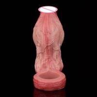Leten Sonda de Silicona con Estilo Tamaño S a XL Mejora la Fricción con Anillo - details 14