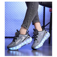 Nueva Mafia Zapatos Niñas 2024 Puede Caminar Y Deslizarse USB De Carga De Los Niños De Verano Zapatos Con Ruedas - details 21