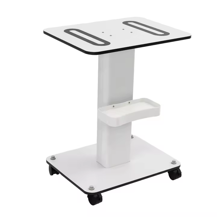 Carrito de Salón con Mesa Grande para Almacenamiento y Movilidad de Equipos de Belleza y Spa de Uñas - 1