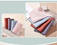 Ropa interior moldeadora de cuerpo de cintura alta, bragas de algodón para mujer, bragas transpirables de talla grande, lencería femenina sólida, 4 Uds. - details 10