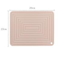 Soporte grande de silicona para ollas, almohadilla cuadrada gruesa de aislamiento térmico, alfombrilla corrugada antideslizante para mesa de cocina, blanco - details 4