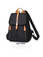 Mochila Oxford negra impermeable para mujer, bolso escolar antirrobo de gran capacidad, bolso de viaje, bolso de hombro - details 22