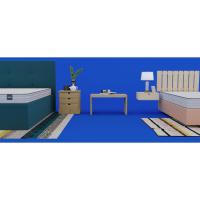 Cabecero tapizado para Cama de 135 (145 x 55 cms) Negro - details 7