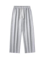 Pantalones de Rastrillo de Moda Coreana para Hombres Pantalones Casuales de Algodón con Cordón para Primavera Otoño Pantalones de Honda Rectos y Anchos - details 6