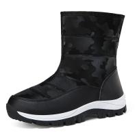 Botas de nieve para mujer, zapatos cálidos para exteriores a la moda, zapatos planos informales a la moda, botas cortas para mujer - details 2