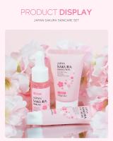 LAIKOU-Conjunto de cuidado de la piel con flor de cerezo, crema para ojos con esencia, crema Facial, producto para el cuidado de la piel, Kit de productos faciales, juegos de 3 piezas para el cuidado de la piel - details 12