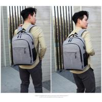 Mochila Impermeable Para Hombres Ultra Ligera Con Capacidad Para Portátil De 15.6 Pulgadas Estilo Clásico Bolsa De Espalda Para Libros Y Uso Diario - details 24