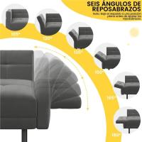Sofá Cama de Terciopelo Versátil y Comodable para Sala de Estar, Dormitorio y Gabinete - details 5