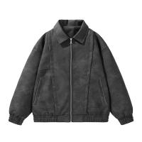 Chaqueta de Piloto de Ocio para Hombres CHAIFENKO Cuarzo Solido, Cuello Inversible, A Prueba de Viento, Hecha de Poliéster, Lavable por Máquina - details 3