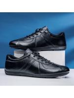 A Gump zapatos de los hombres de moda versátil conjunto pie baja banda fondo plano ligero de los hombres de frijol zapatos Mocasines zapatos casuales de los hombres modelos de los hombres. - details 5