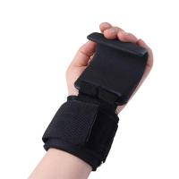 1 unidad/par de ganchos de agarre para levantamiento de pesas, antideslizantes, ajustables, protector de muñeca auxiliar, 1 par - details 11