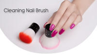 Cepillo de limpieza de uñas caliente, herramienta para quitar el polvo, Gel acrílico UV, manicura y pedicura - details 1