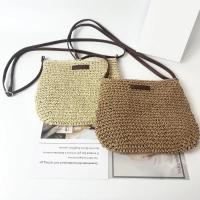 Bolsa de hombro tejida de palmera, moda de verano para mujeres - details 17
