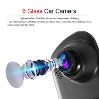 Cámara De Vigilancia De Coche Con Grabación Dual En Espejo Retrovisor Y monitoreo De Coche Con Grabación Frontal Y Trasera - details 1