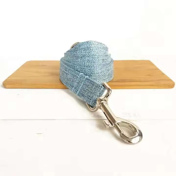 Collar personalizado mascotas, accesorio fibra para cachorros, Correa con placa de identificación y grabado gratis - 1