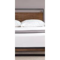 Cama de Bambú y Madera 135x190 cm Altura de 35 cm con Almacenamiento Bajo - details 5